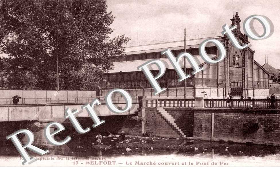 le Marche Couvert et le Pont de Fer
