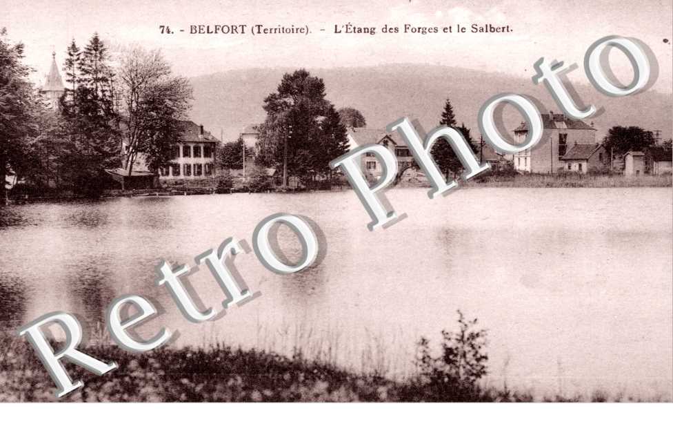 L&#039;Etang des Forges et le Salbert