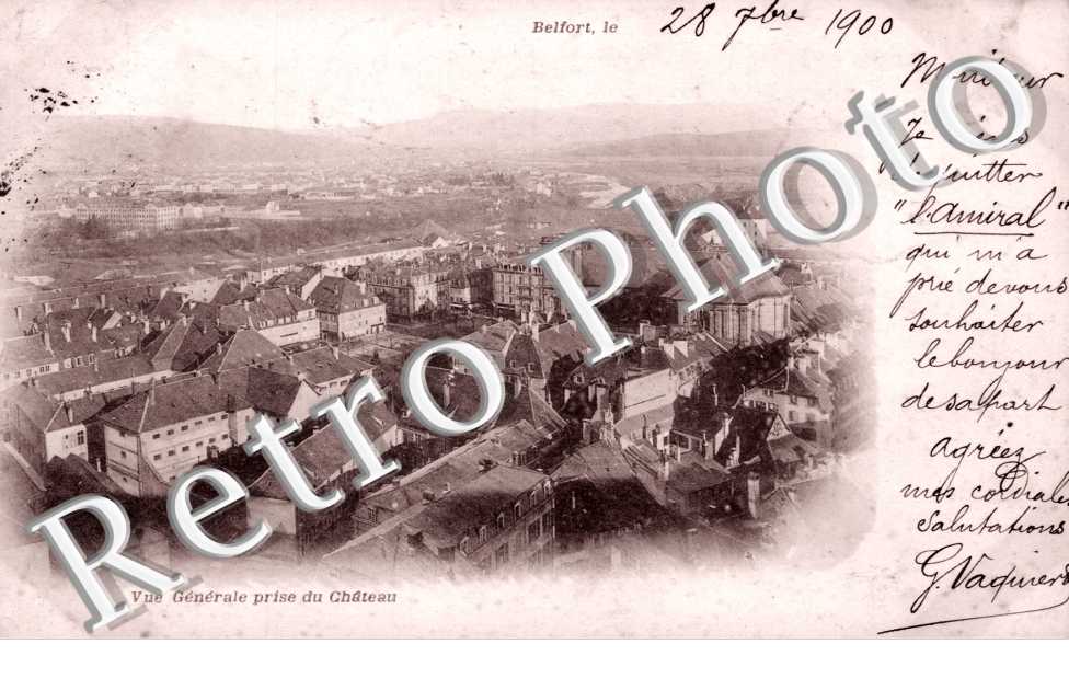 Vue Generale prise du Chateau