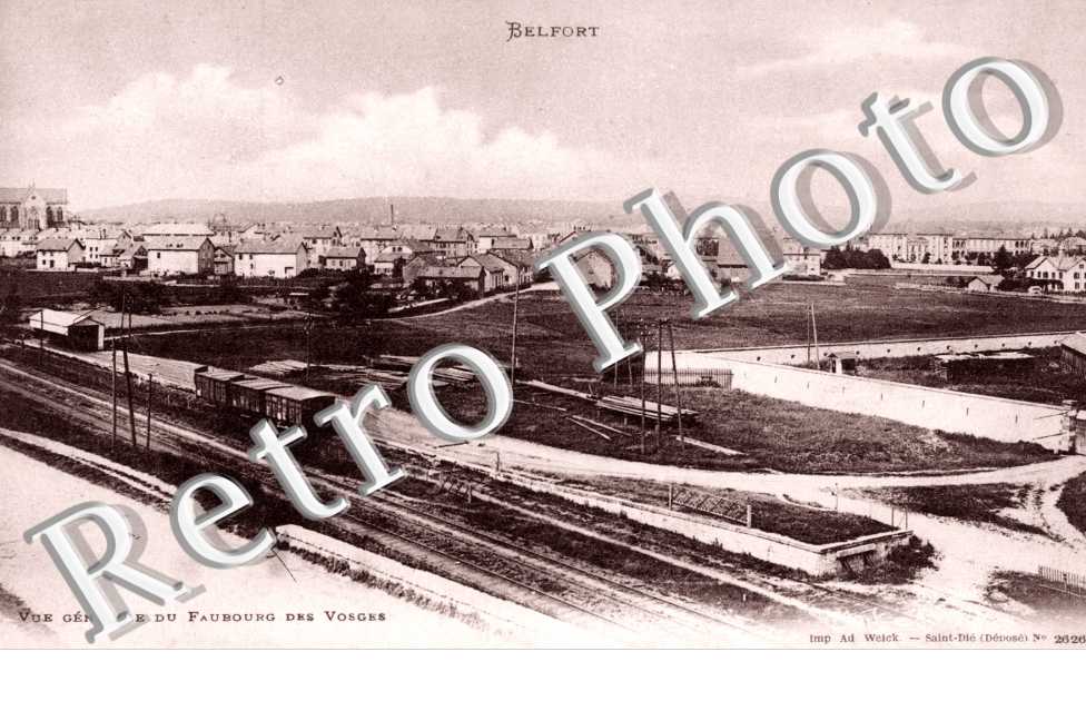 Vue Generale du Faubourg des Vosges