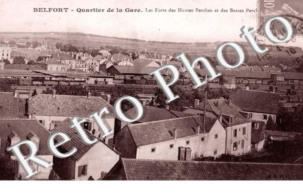Quartier de la Gare, les Forts des Hautes Perches et des Basses Perches
