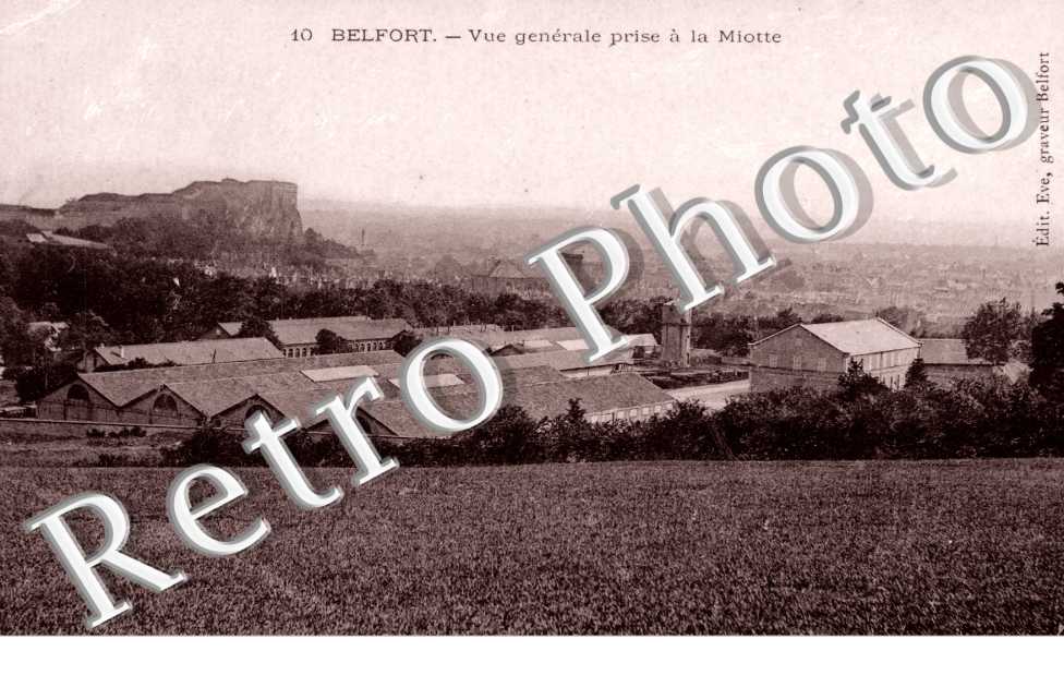 Vue generale prise a la Miotte