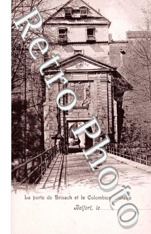 La Porte de Brisach et le Colombier militaire