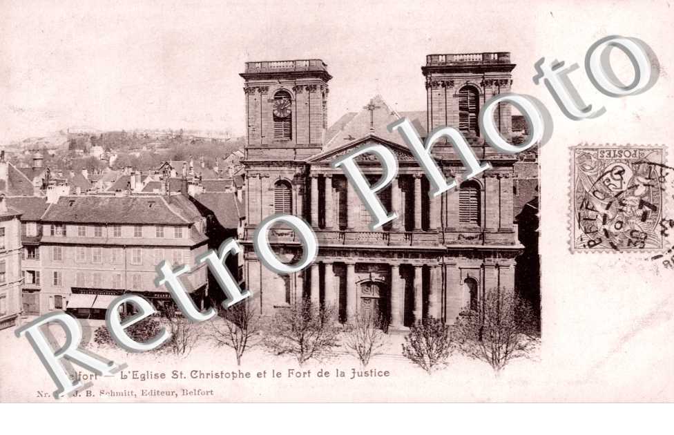 l&#039;Eglise Saint-Christophe et le Fort de la Justice