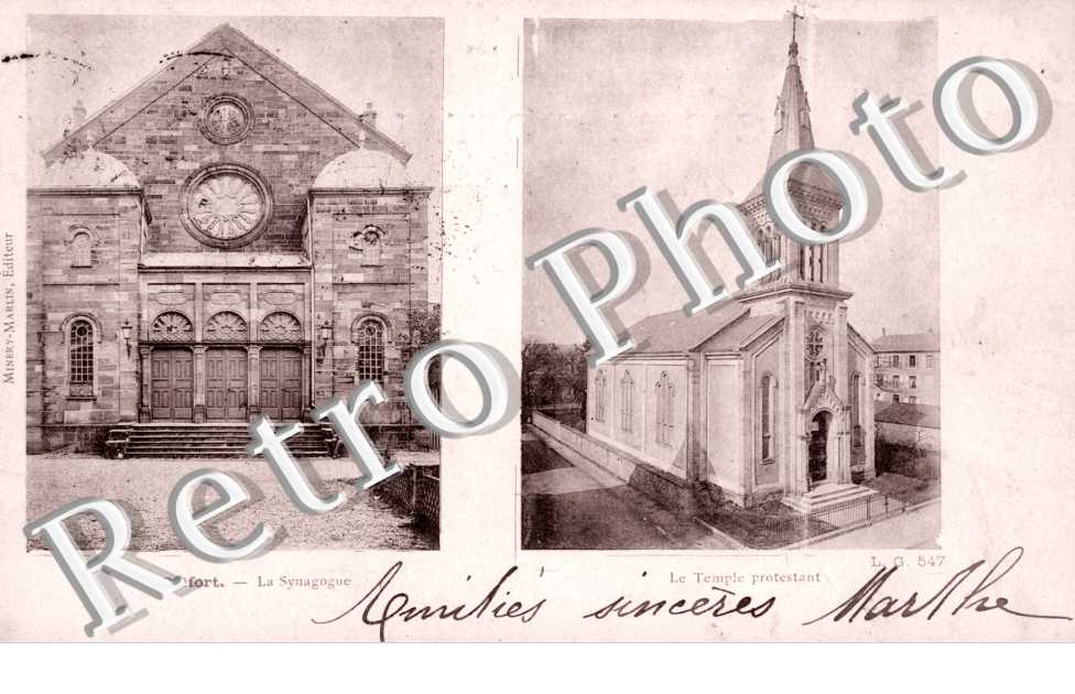 La Synagogue et le Temple Protestant