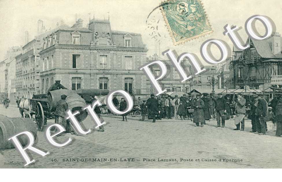 Place Lamant, Poste et Caisse d'Epargne