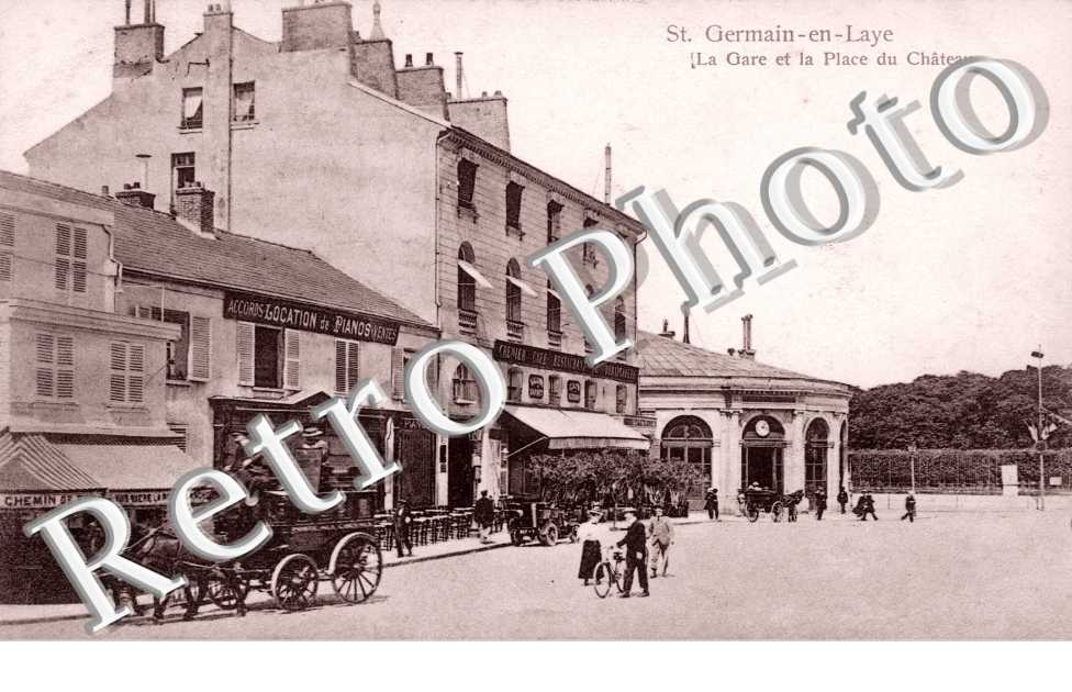 la Gare et la Place du Chateau