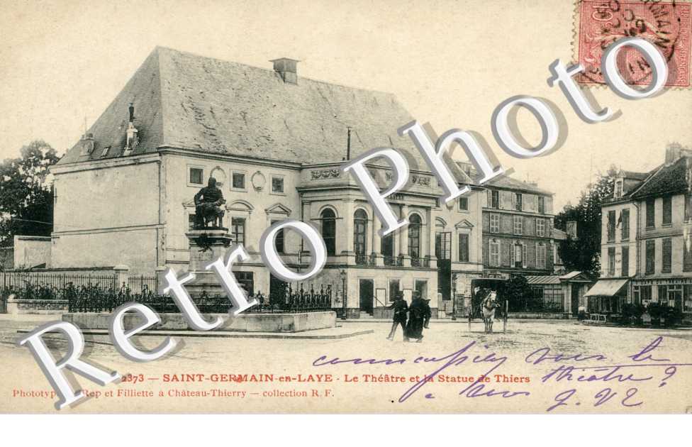 Le Theatre et la Statue de Thiers