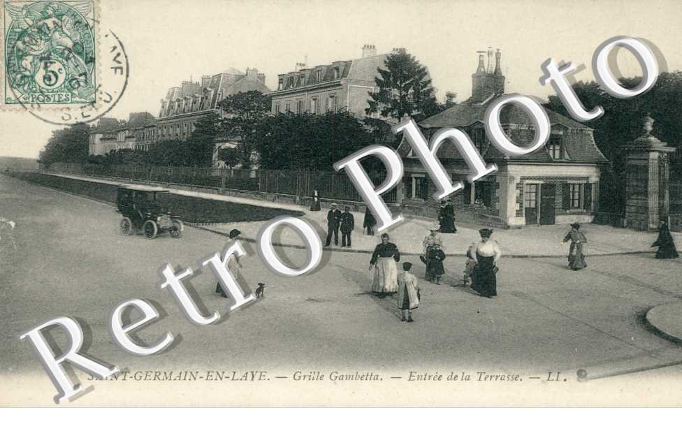 Grille Gambetta Entree de la Terrasse