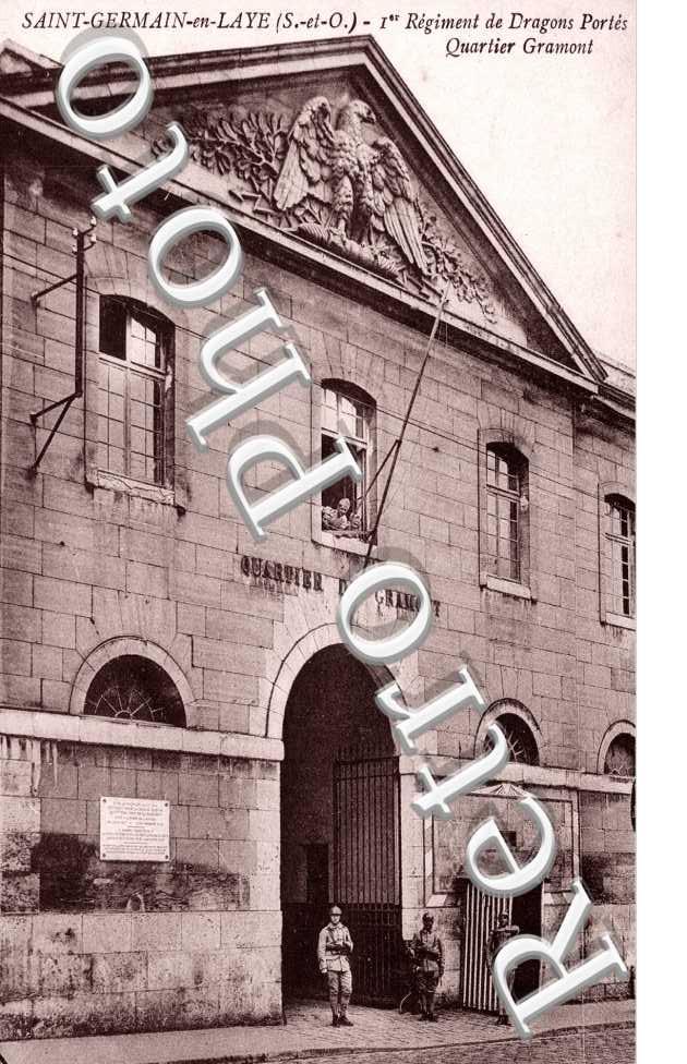 1er Regiment de Dragons Portes, Quartier Gramont