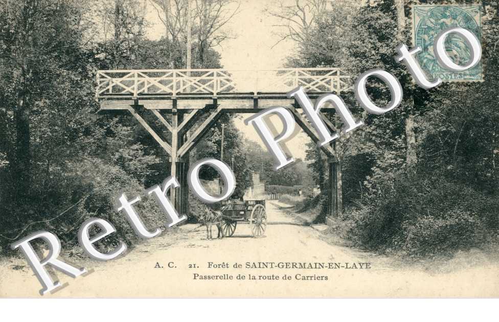 Route de Carriers, la Passerelle