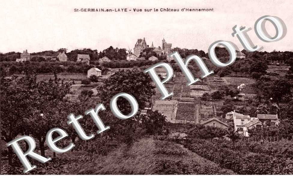 vue sur le chateau d&#039;Hennemont