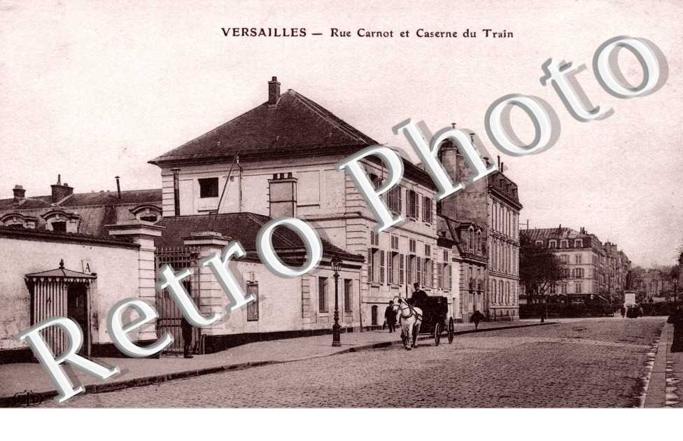 Rue Carnot et Caserne du Train