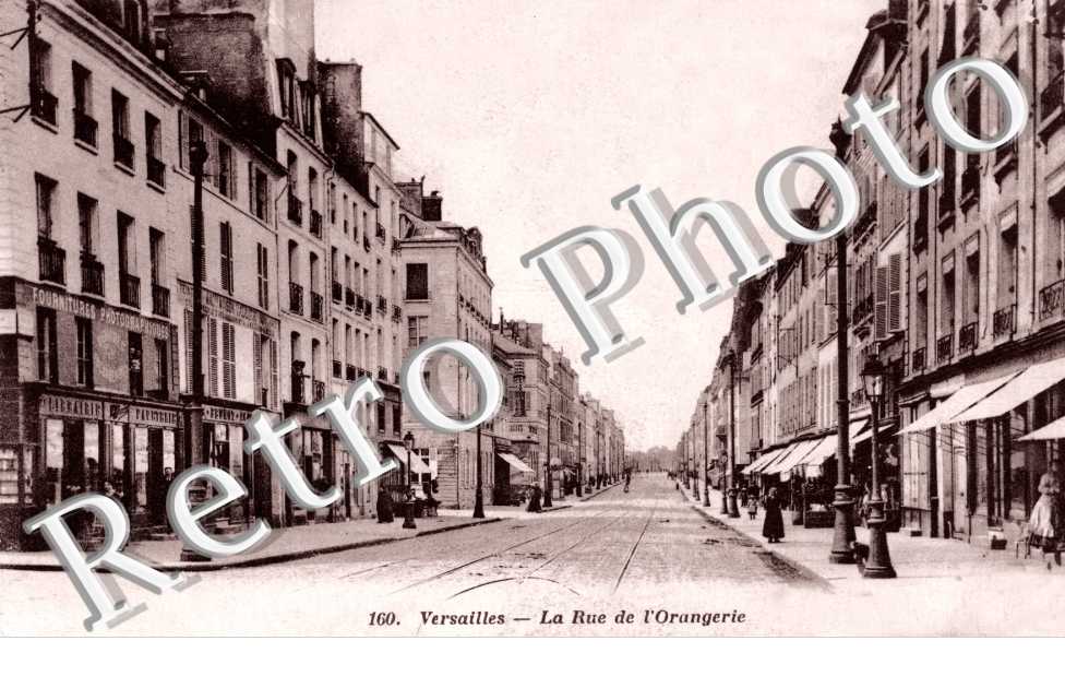 La rue de l'Orangerie en 1914