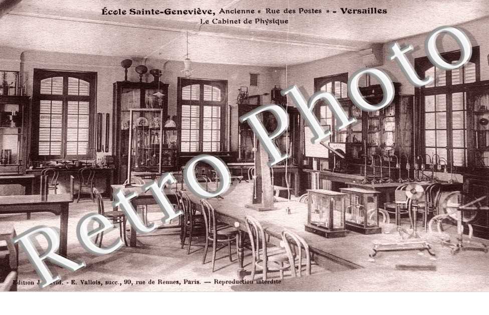 Ecole Sainte Genevieve, le Cabinet de Physique