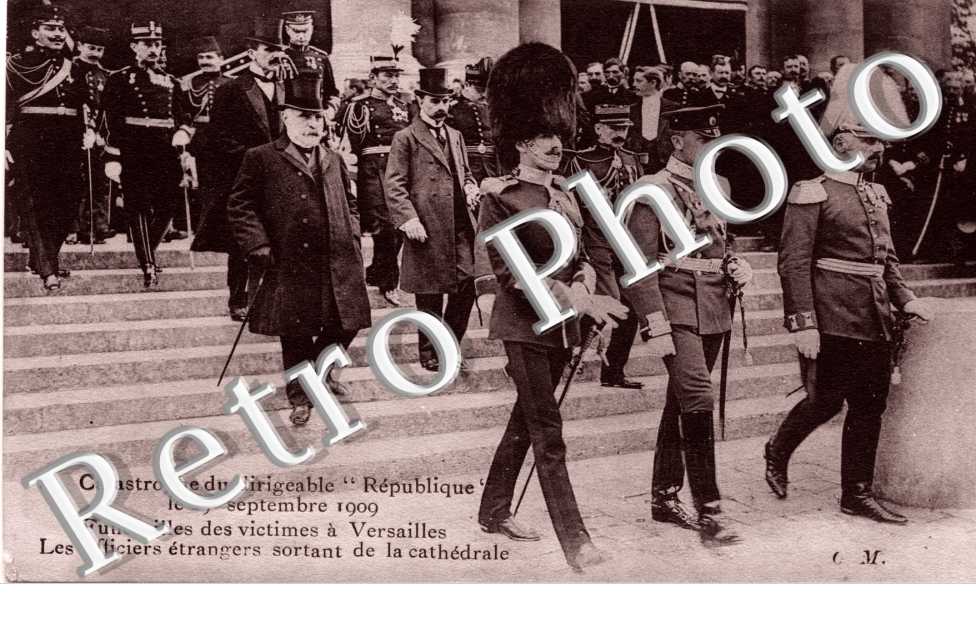 Catastrophe du Dirigeable "Republique", 25 septembre 1909, Funerailles des Victimes