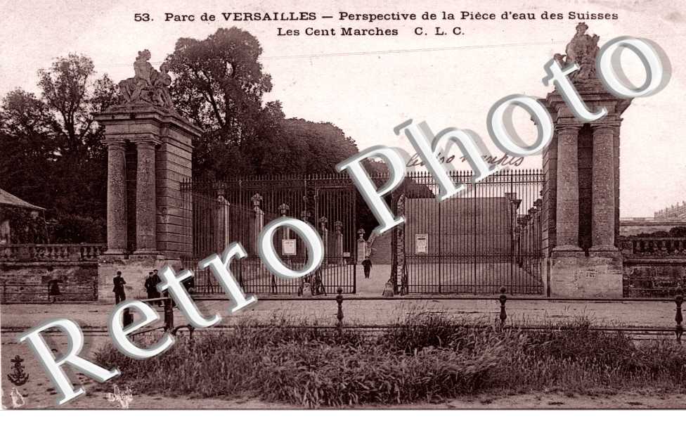 Parc de Versailles Piece d'eau des suisses Les cent marches