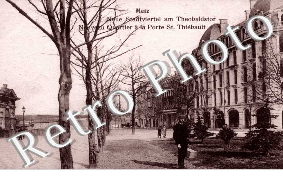 nouveau quartier à la porte Saint Thiébault - boulevard Empereur Guillaume