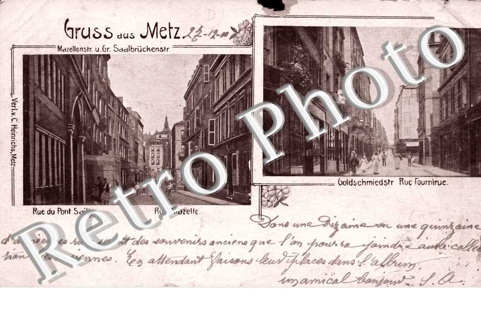 Rue du Pont Sailly, Rue Mazelle, Rue Fournirue