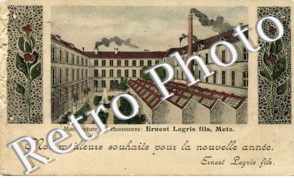 Manufacture de Chaussures, Ernest Legris fils - 36 rue Mazelle