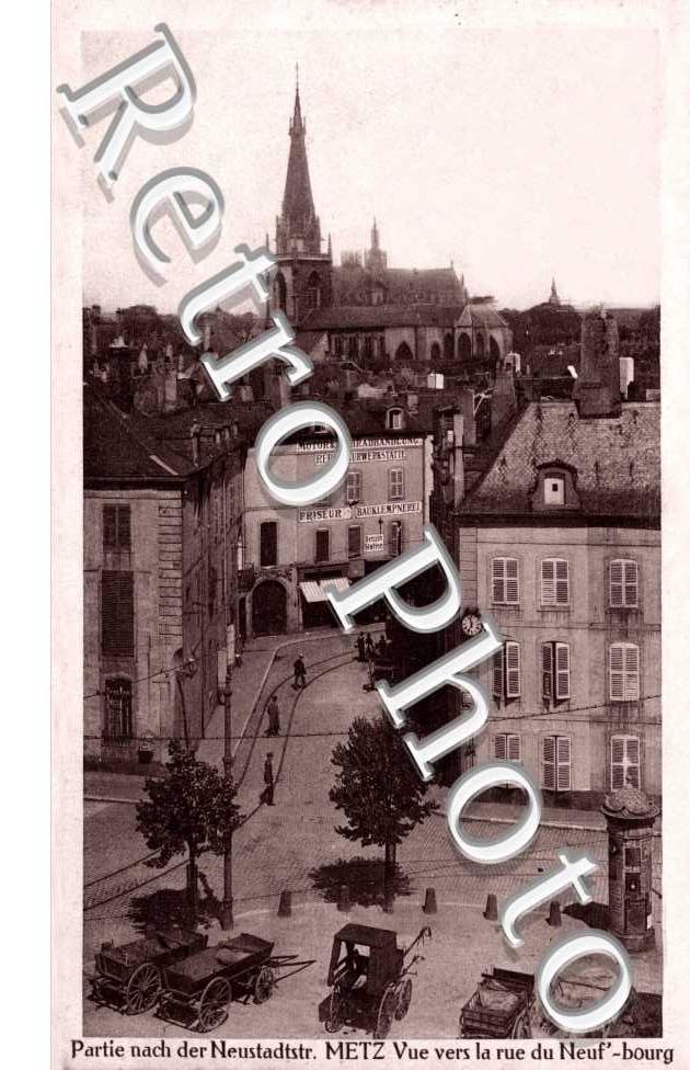 Vue vers la rue du Neuf'bourg