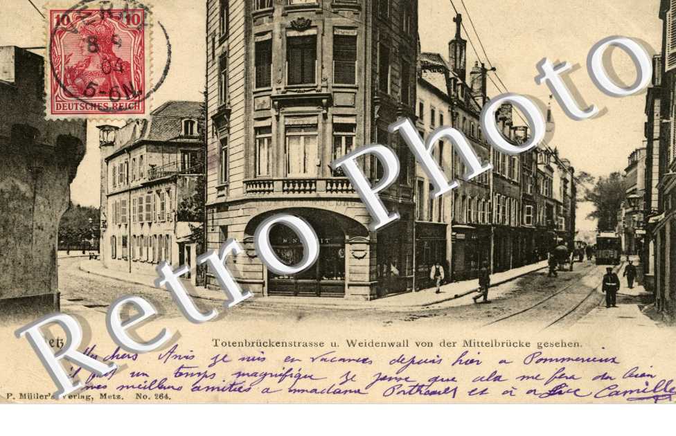 Totenbruckenstrasse (Rue du Pont des Morts et Boulevard Robert Serot)