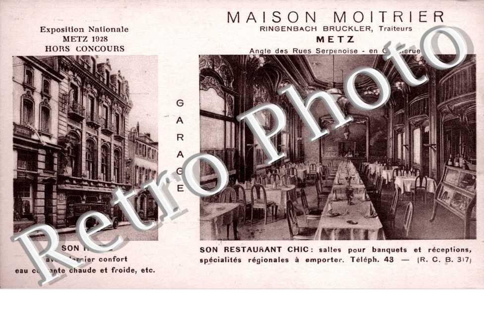 Maison Moitrier Angle des rues Serpenoise et En Chaplerue