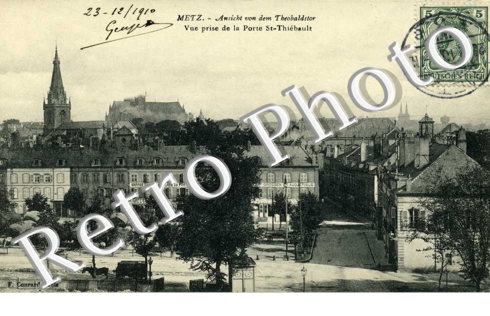VUE PRISE DE LA PORTE SAINT THIEBAULT
