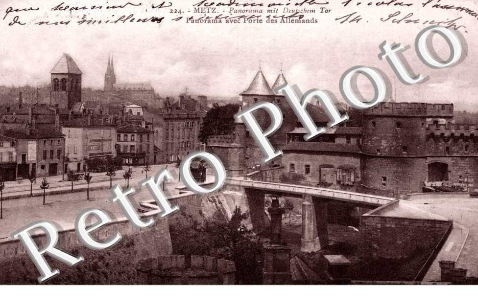 panorama avec Porte des Allemands