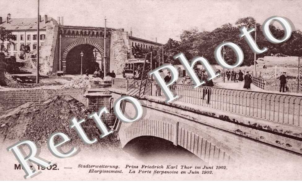 La Porte Serpenoise en juin 1902