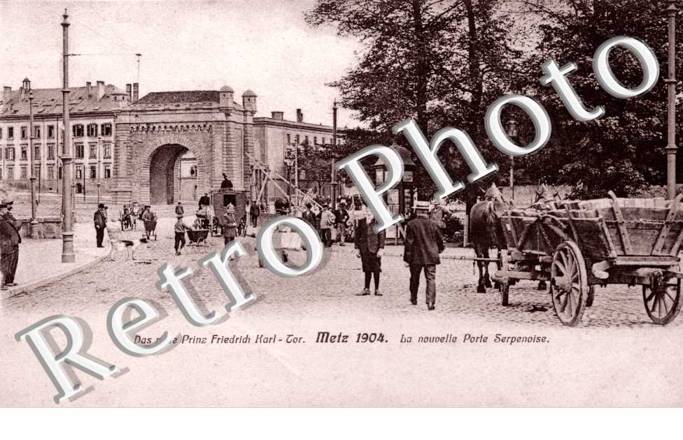 La nouvelle Porte Serpenoise 1904