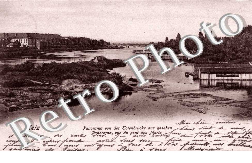 Panorama vue du pont des Morts