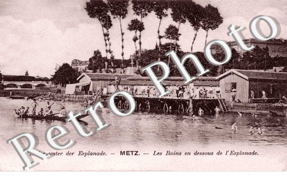 les bains en dessous de l&#039;esplanade