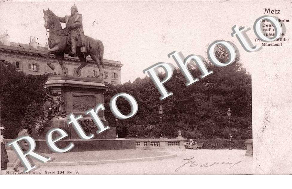 Kaiser Wilhelm Denkmal auf der Esplanade