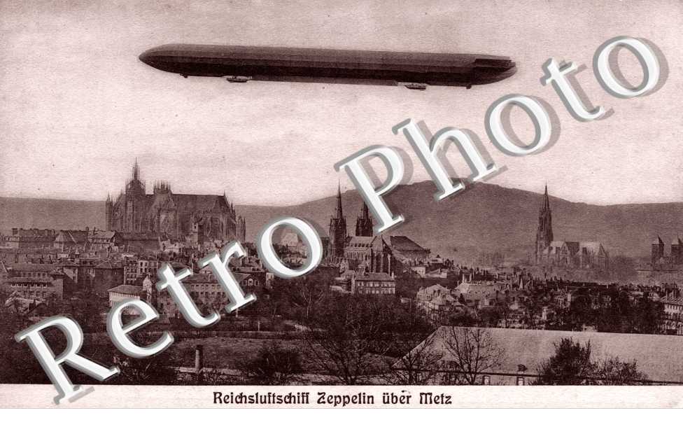 Reichsluftschiff Zeppelin über Metz