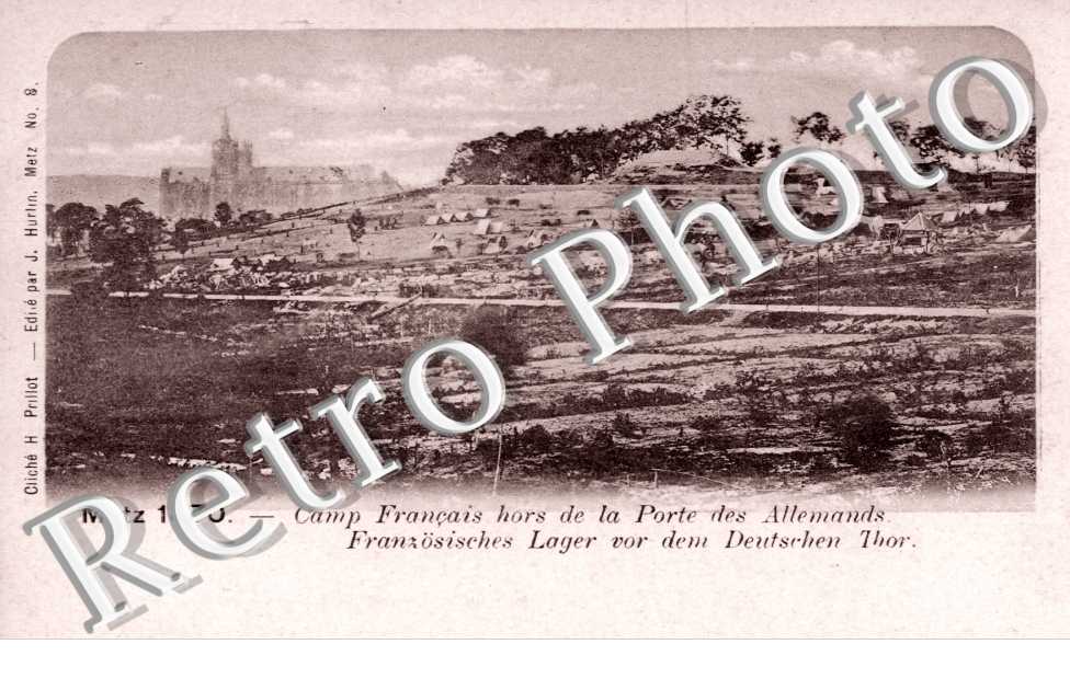 Camp Francais hors de la Porte des Allemands