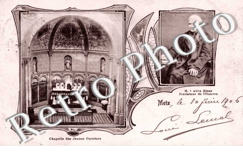 chapelle des jeunes ouvriers M. l&#039;Abbe Risse