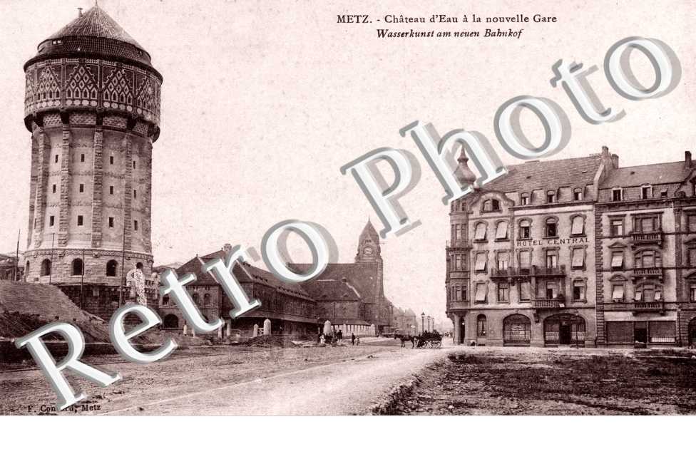 château d&#039;eau à la nouvelle gare