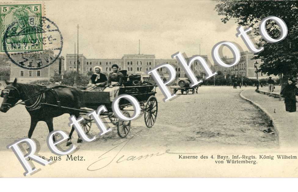 Kaserne des 4 Bay Inf Regts Konig Wilhelm von Wurtemberg - Nels