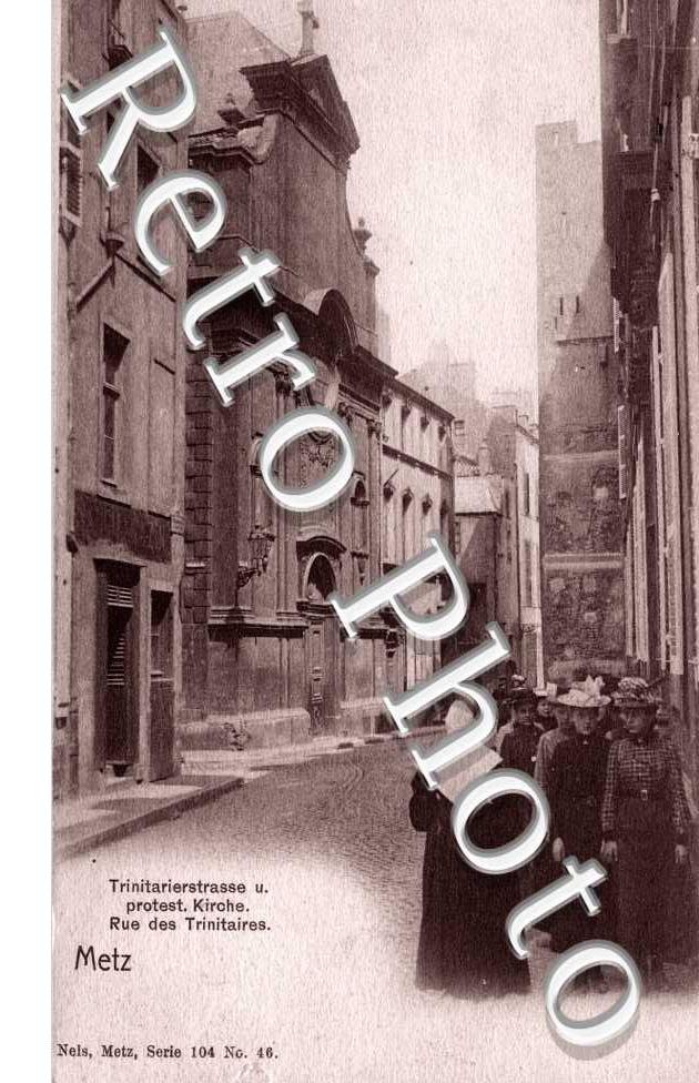 rue des Trinitaires église protestante (Edit. Nels)