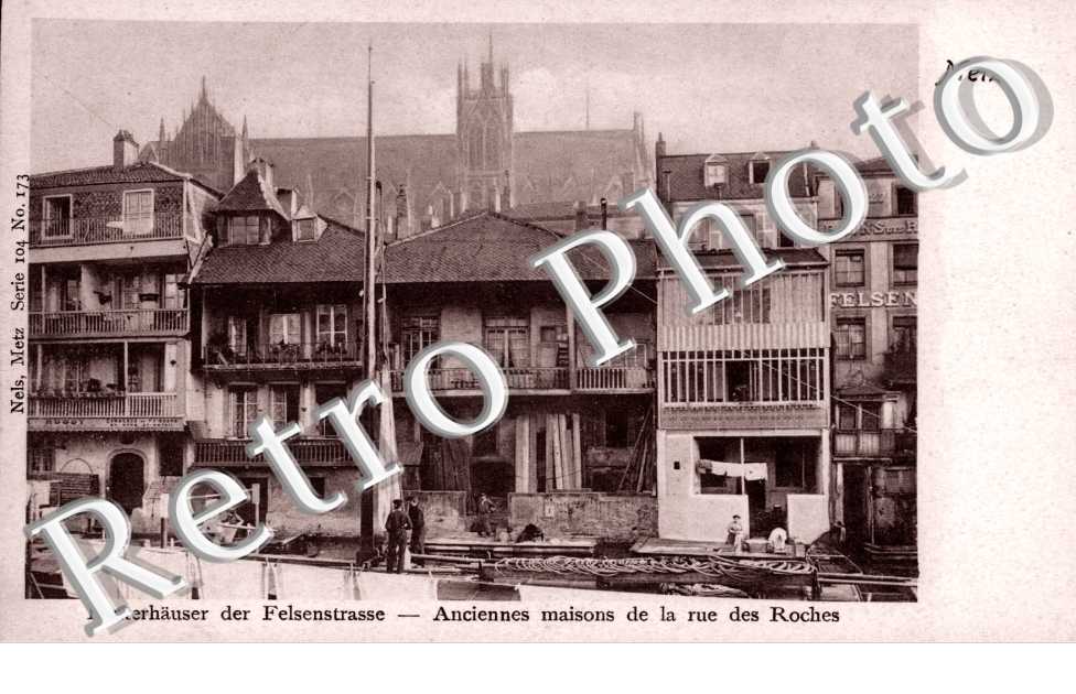 anciennes maisons de la rue des roches (Edit. Nels)
