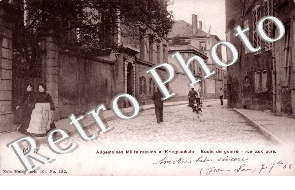 Rue aux ours ecole de guerre (Edit. Nels)