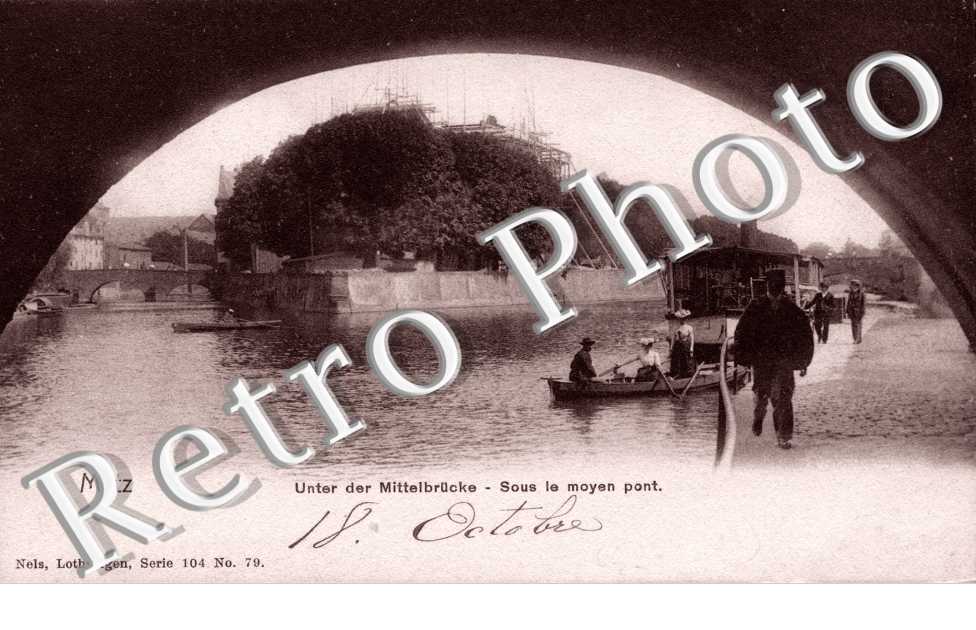 Sous le moyen pont (Editeur Nels)