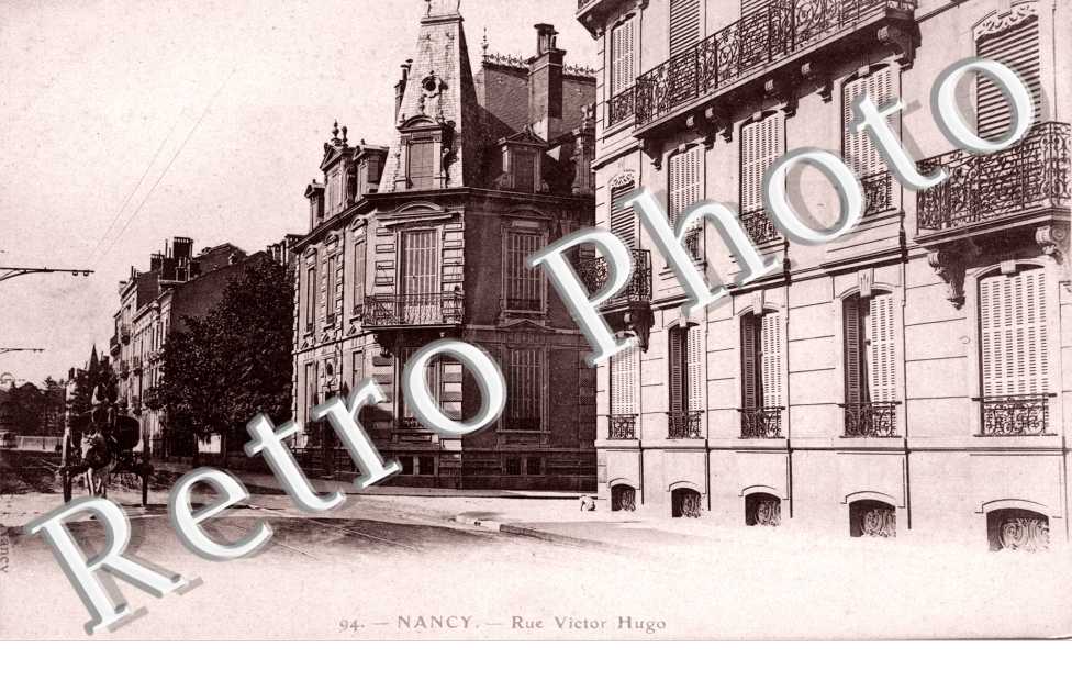 Rue Victor Hugo et rue du Grand Verger