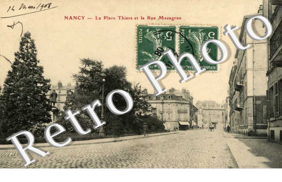  la place Thiers et la rue Mazagran