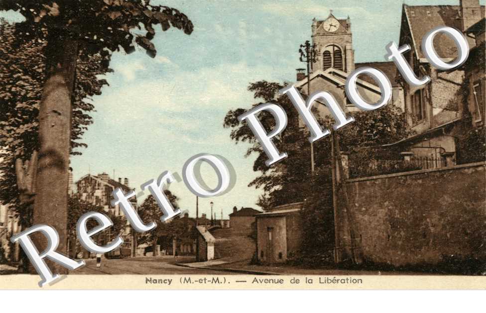 Avenue de la Liberation  Eglise Saint-Mansuy
