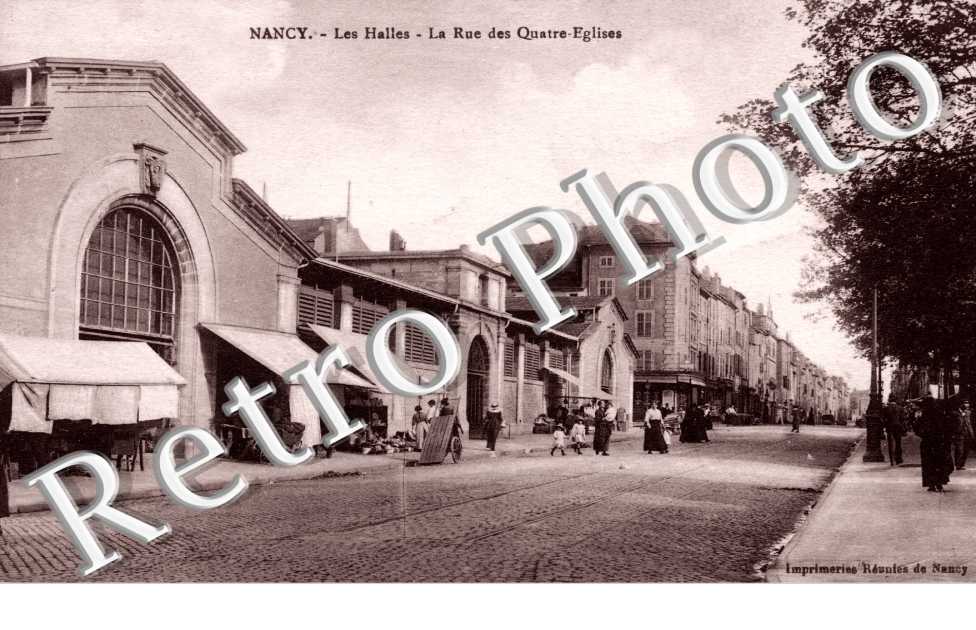 Les Halles La rue des Quatre Eglises