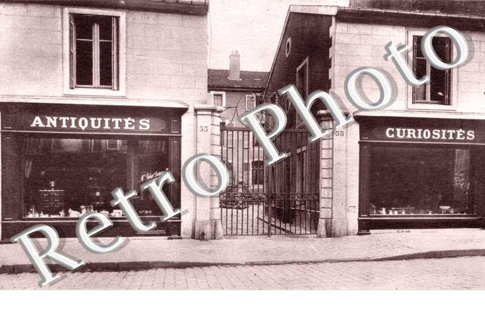 ANTIQUITES CURIOSITES Mme Robert Debarge 55 rue Stanislas