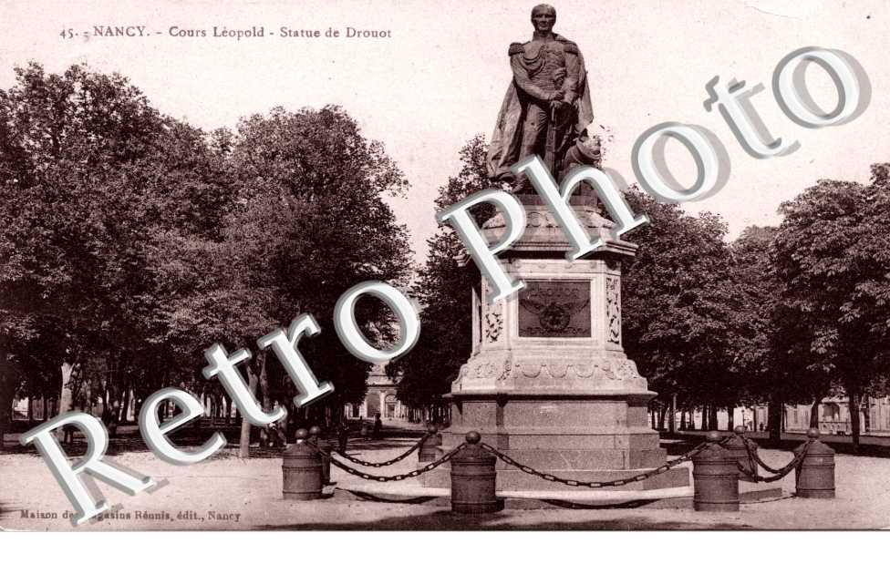 cours Leopold Statue de Drouot