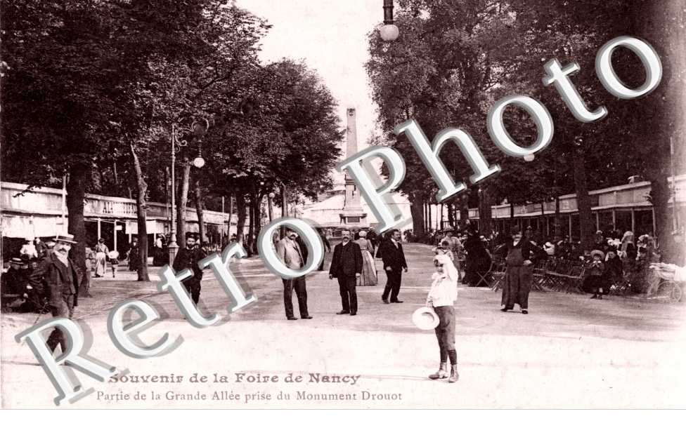 Cours Leopold  Souvenir de la Foire de Nancy Partie de la grande allee